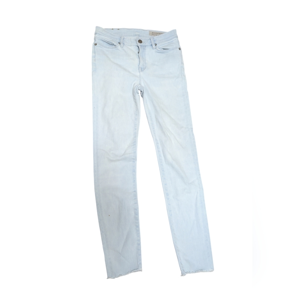 All saints Grace Skinny Light Denim Wash size W28